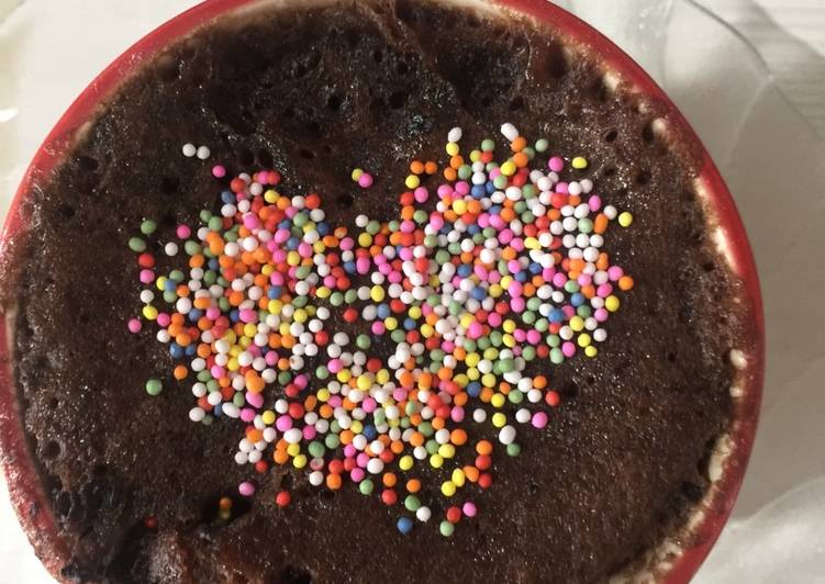 Bagaimana Membuat Microwave choco mug cake yang Lezat Sekali