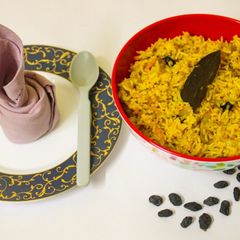 A picture of Veg bukhara rice.