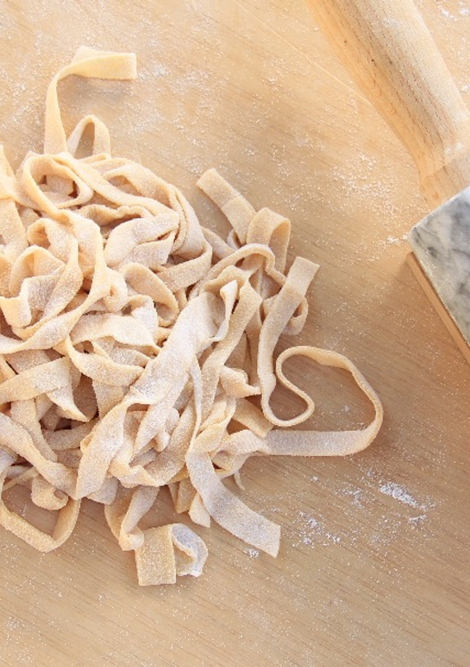 Una foto de Cómo hacer pasta fresca sin máquina
