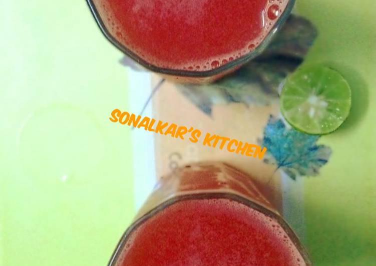Recipe of Quick Watermelon punch