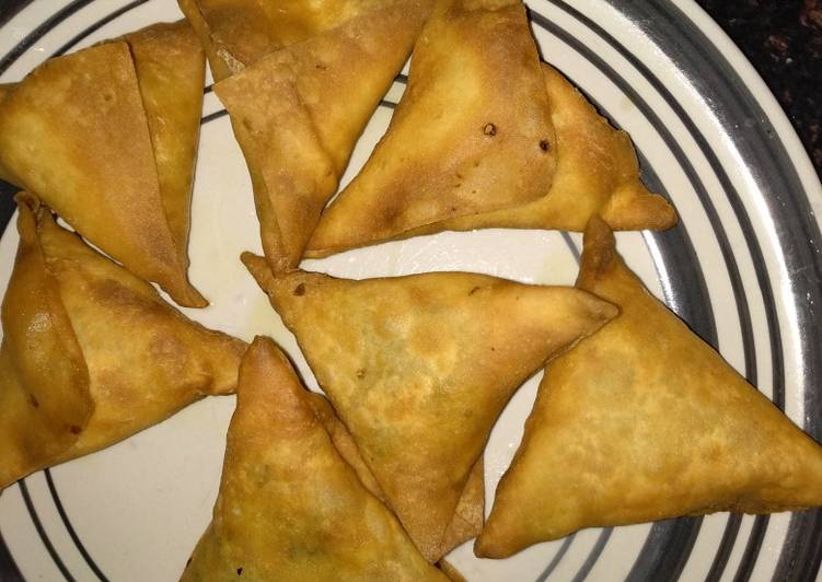 Recipe of Speedy Samosas veg #authors marathon