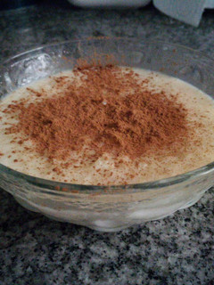Una foto de Arroz con leche