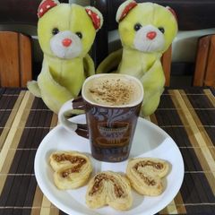 A picture of Hot coffee.