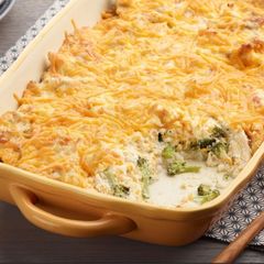 A picture of Cheddar Broccoli Chicken Casserole.
