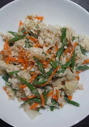 Foto resep Orak-Arik Sayuran Putih Telur