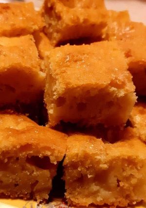Vaníliapudingos almás süti recept fotója