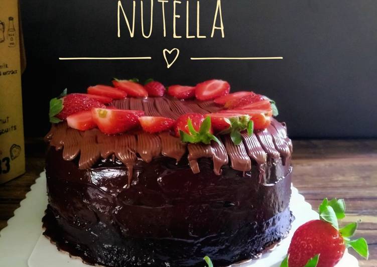 Kek coklat moist nutella, Rahsia Resepi Sedap