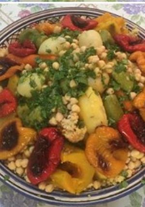 A picture of Meccan-Style Couscous.