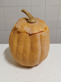 Una foto de Calabaza rellena de carne