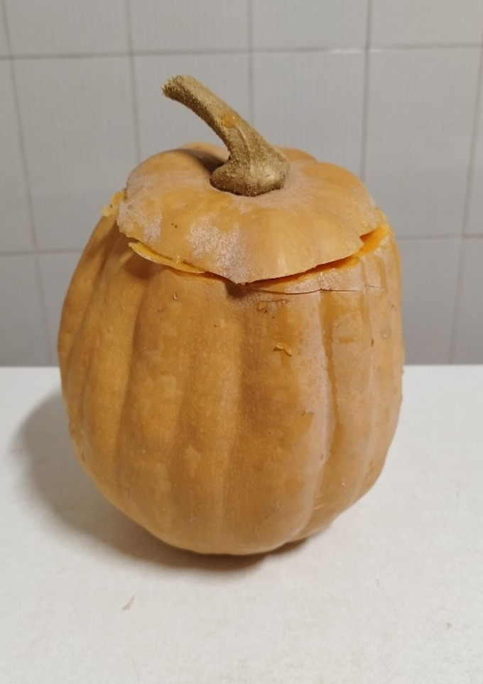 Una foto de Calabaza rellena de carne