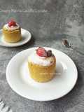 Creamy Matcha Castella Cupcake