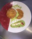 Pomme croquette con guacamole