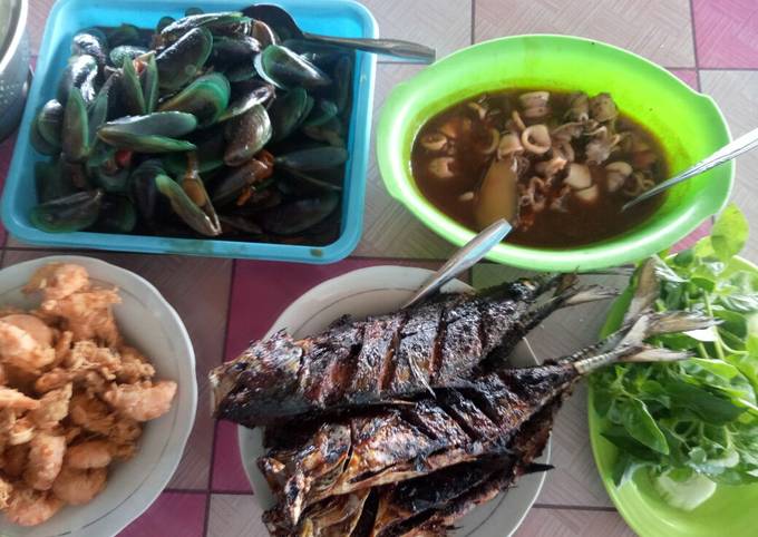 Kerang ijo lada hitam ala Madam