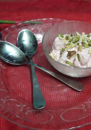 A picture of Shrikhand.