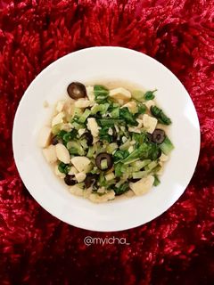 Foto resep Tumis Sawi Tofu Zaitun