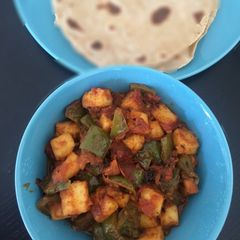 Kadai Paneer A picture of Kadai Paneer.