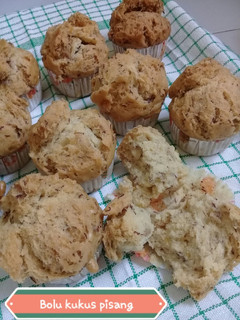 Foto resep Bolu pisang kukus lembut no telur no mixer