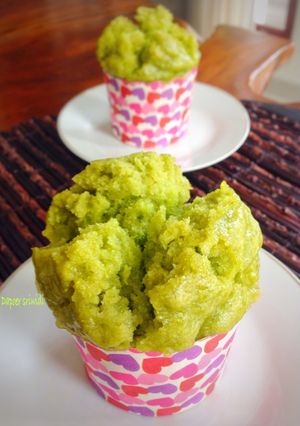 Foto resep Bolu kukus pandan