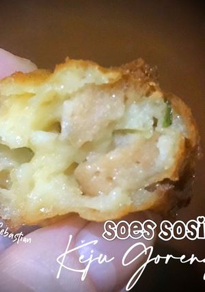 Foto resep Soes Sosis Keju Goreng