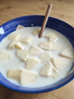 Una foto de Ajo blanco