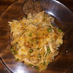 A picture of Veggie pilau Njeri #authors marathon.