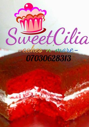 A picture of Red velvet cake.
