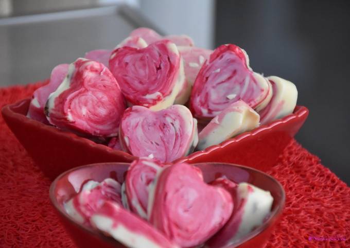 Comment faire Préparer Savoureux LES CŒURS EN CHOCOLAT DE LA
SAINT-VALENTIN