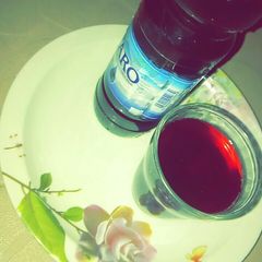 A picture of Hibiscus Juice A.K.A (zobo drink).
