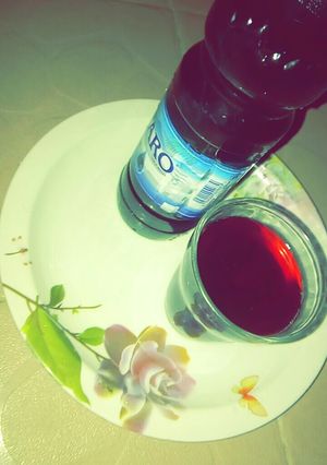 A picture of Hibiscus Juice A.K.A (zobo drink).