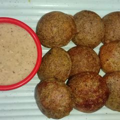 A picture of Healthy and nutritious Ragi Appe.