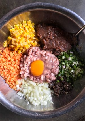 A picture of Shrimp and Pork Egg Rolls with a Unique Twist.