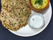 A picture of butter paratha