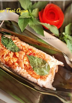 Foto resep Nasi Bakar Teri Ayam