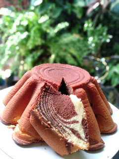 Foto resep Marmer Cake Putih Telur