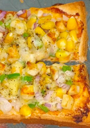 A picture of Bread Pizza Within 10 min.