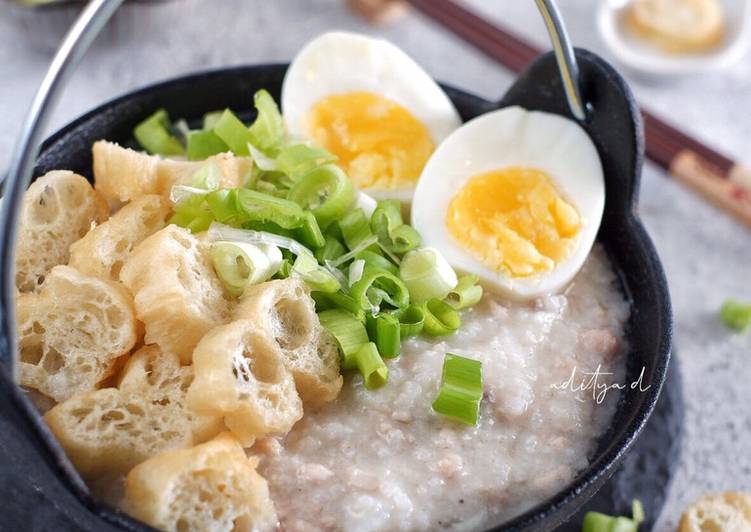 Cara Gampang Membuat Chicken Congee (Rice Porridge) yang Lezat