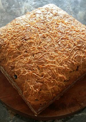 Foto resep Banana bread dg topping keju