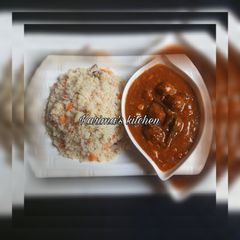 A picture of Burabisko and meat balls soup.