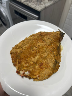 Una foto de “Cachopo” de berenjena en Airfryer