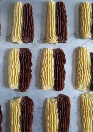 Foto resep Kue semprit 2 warna