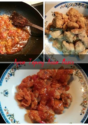 Foto resep Ayam Tepung Asam Manis