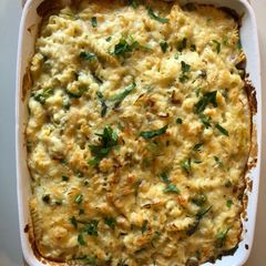 A picture of Tuna & Leek Pasta Bake.
