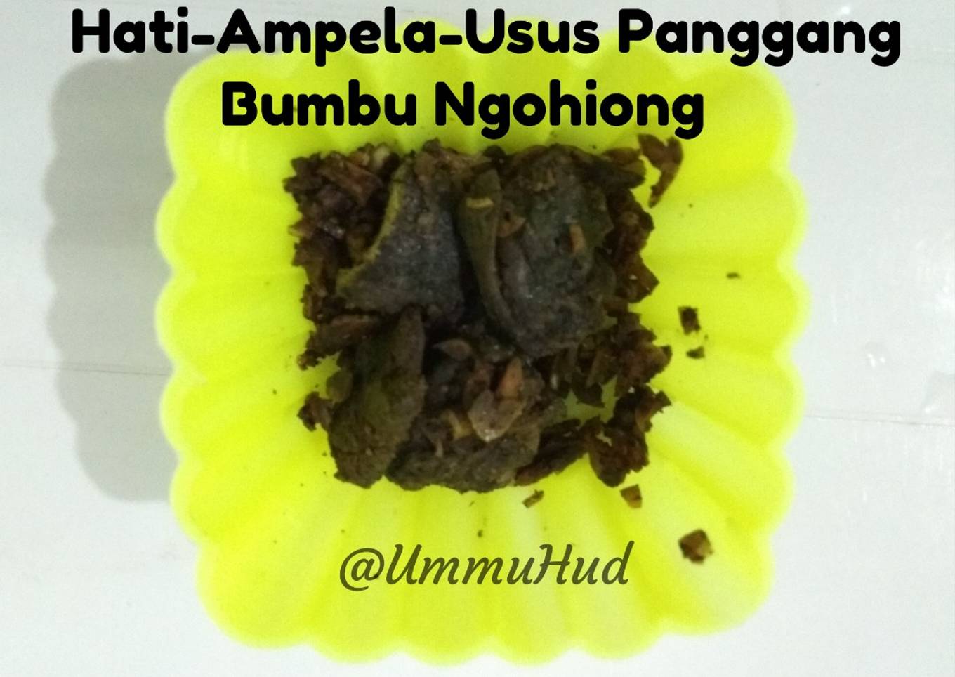 Hati-Ampela-Usus Panggang Bumbu Ngohiong