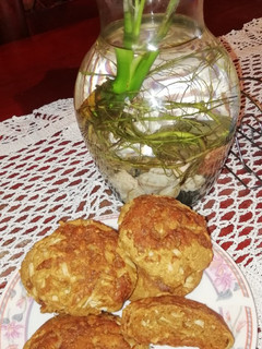 Una foto de Galletas de coco y piloncillo
