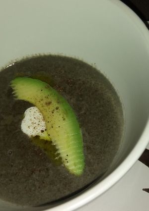 Una foto de Crema de huitlacoche 🍄🌽🌽