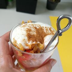 Fruity Yoghurt No added sugar A picture of Fruity Yoghurt No added sugar.