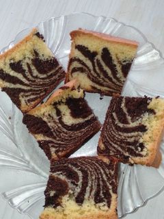 Foto resep Bolu zebra Ala Riyani