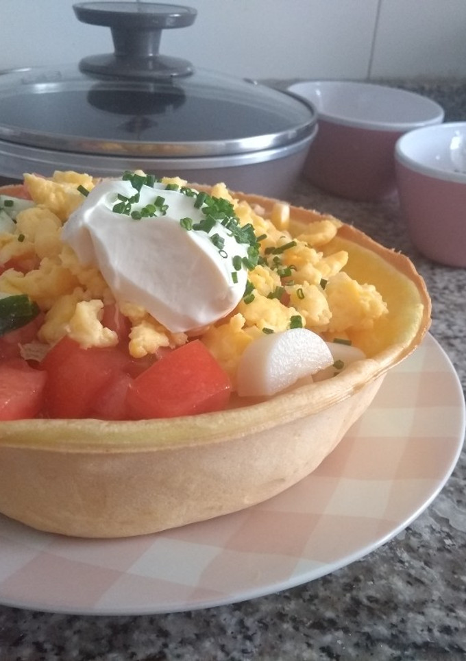 Una foto de Bowl comestible