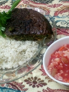 عکسی از دستور کوکو سبزی
