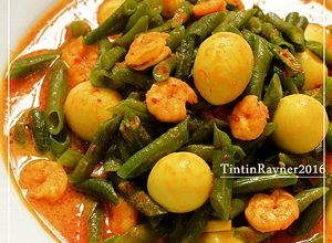 Foto resep Gulai Kacang Panjang Telur Puyuh Mudah Lezat
